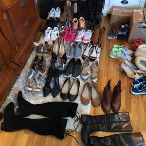 A bunch of shoes!!